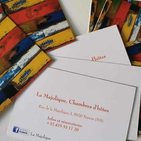 La Majolique Bed & Breakfast Namur Exterior foto
