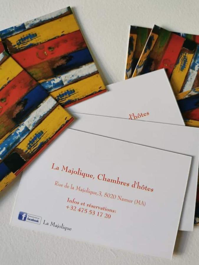 La Majolique Bed & Breakfast Namur Exterior foto